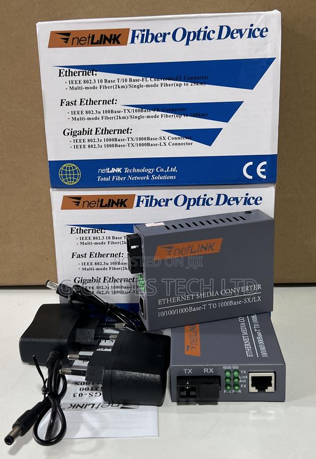Netlink Gigabit Fiber Optic Media Converter HTB-Gs-03 a/B · Photo 2