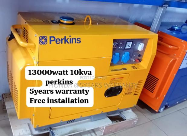 Disaster Relief Effort Perkins 10kva 13000watt Generator · Photo 1