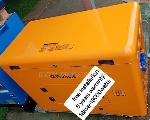 Guaranted Uptime 18kva Silent Perkins Diesel Generator · Photo 1