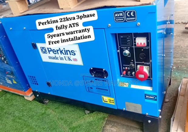 Educational Institutions Perkins 22kva 3phase Generator Ats · Photo 1