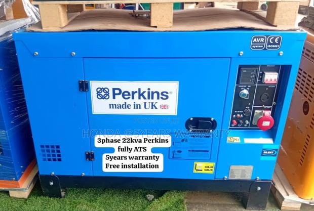 Power Plants Perkins 22kva 3phase Generator Diesel 22kva Ats · Photo 1
