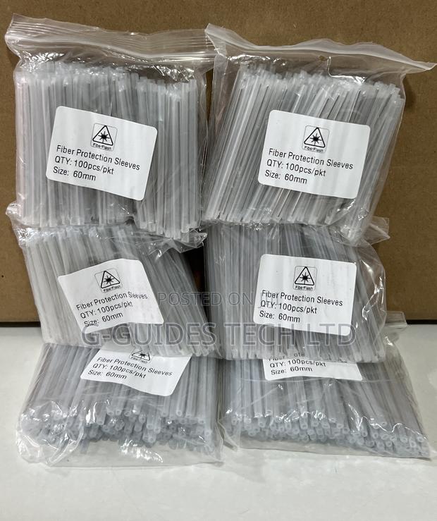 Fiber Protection Sleeves 60mm (100pcs in Pack) · Photo 1