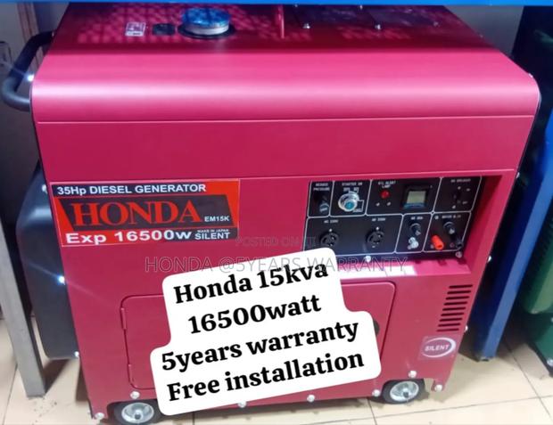 100%Copper 15kva 16500watt Honda Generator 15kva Diesel · Photo 1