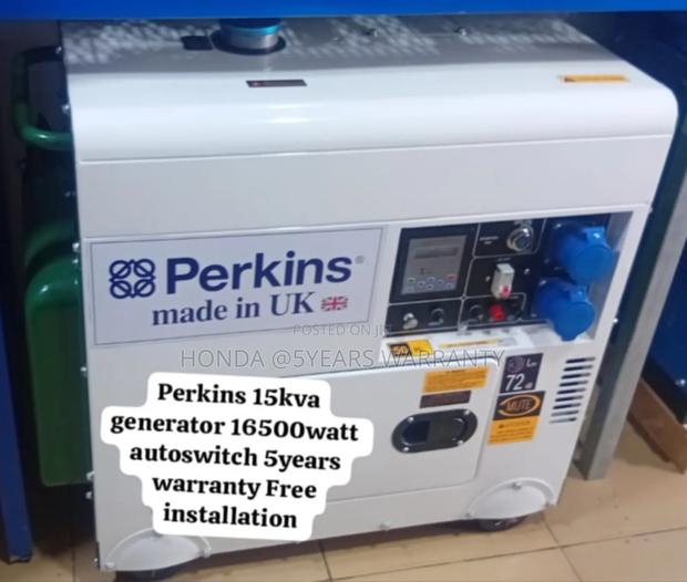 Reliable and Stable Power Perkins 15kva 16500watt Generator · Photo 1