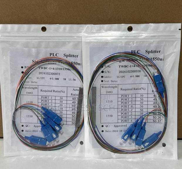 4-Port PLC Splitter Sc, Planar Lightwave Circuit Splitter · Photo 4