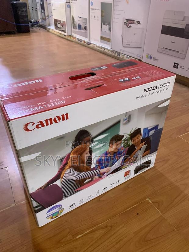 Canon Pixma Ts3340 All in One Wireless Printer · Photo 1
