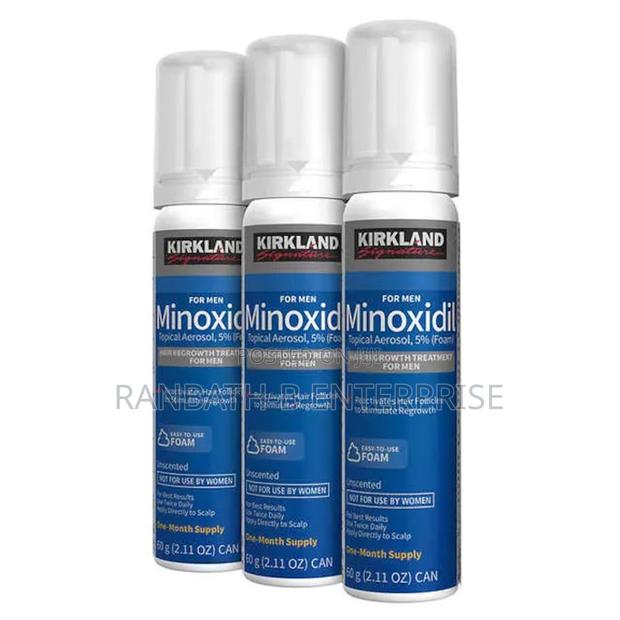 Kirkland Foam for Beard Baldness ( 3 Bottles) · Photo 1