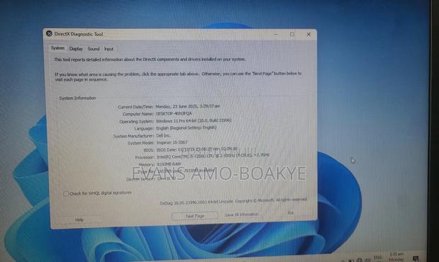 Laptop Dell Inspiron 15 8GB Intel Core I5 SSD 256GB · Photo 5