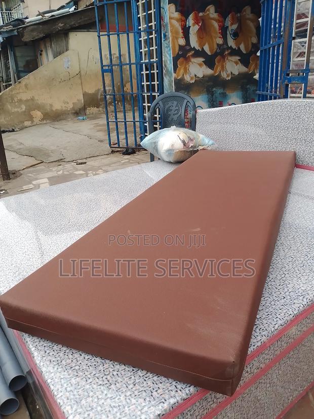 Leather Covered Students Mattress 4" · Photo 1