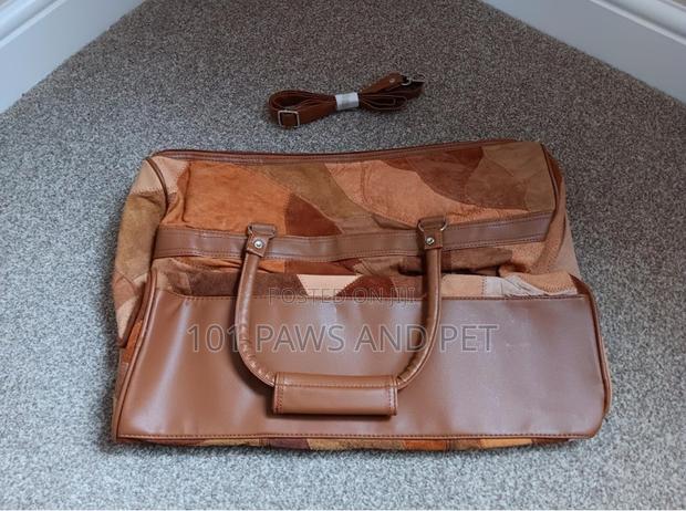 Cotton Traders Leather Patch Duffle Bag · Photo 4