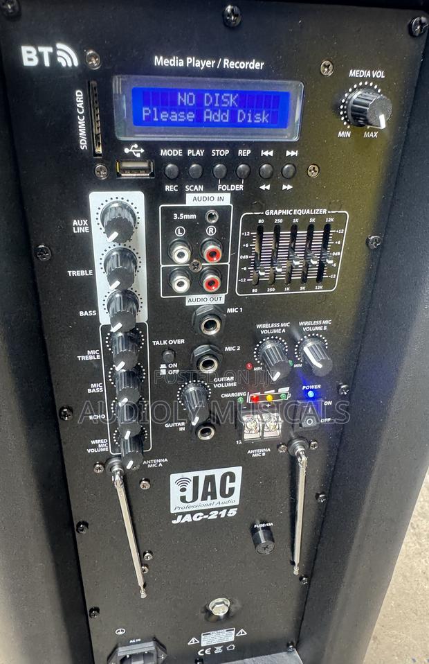 Bluetooth Rechargeable Speaker / Jac Double With Two Mics · Photo 4