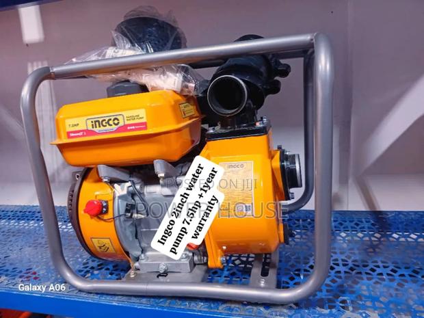 Pumping Solution Ingco Petrol 2inch Water Pump Cool · Photo 1