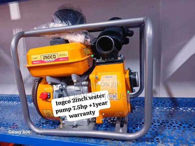 Pumping Equipment Ingco Petrol 2inch Water Pump Cool · Photo 1