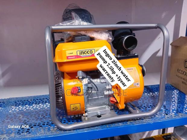 Pump Package Ingco Petrol 2inch Water Pump Cool · Photo 1