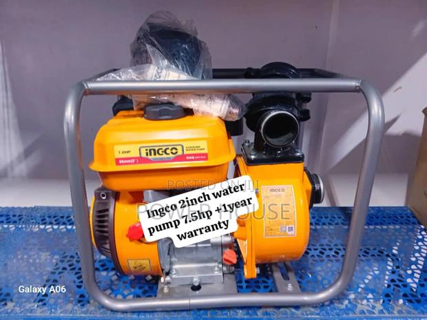 Pump Power Ingco 2inch Petrol Water Pump Cool · Photo 1
