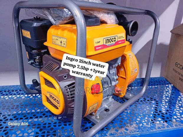 Water Pump System Ingco 2inch Petrol Water Pump Cool · Photo 1