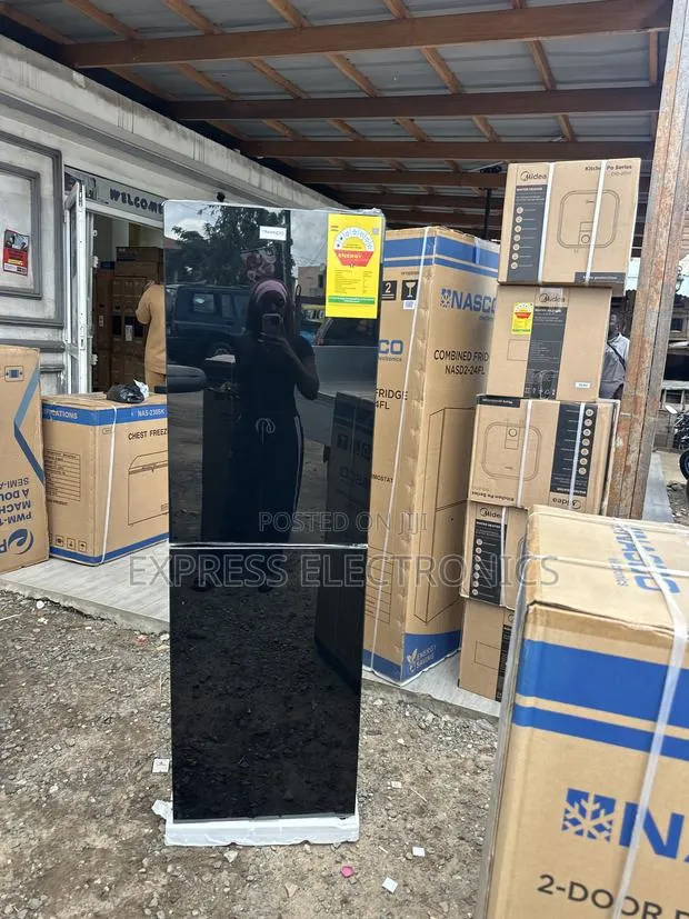 Limited Stock Double Door Fridge Nasco NASD2-24fl · Photo 1