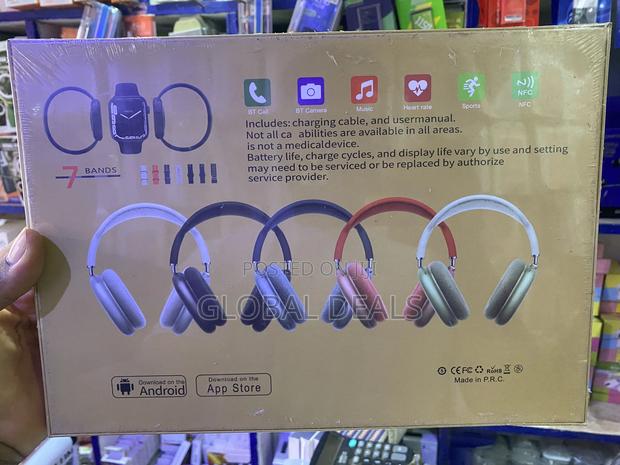 Series 9 Smart Watch. 7straps and P9 Wireless Headset · Photo 2