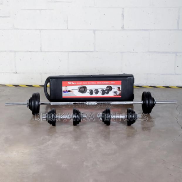 York 50kg Dumbbells Weight · Photo 1