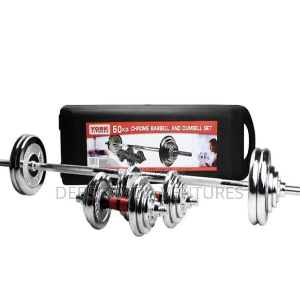 York 50kg Dumbbells Weight · Photo 2