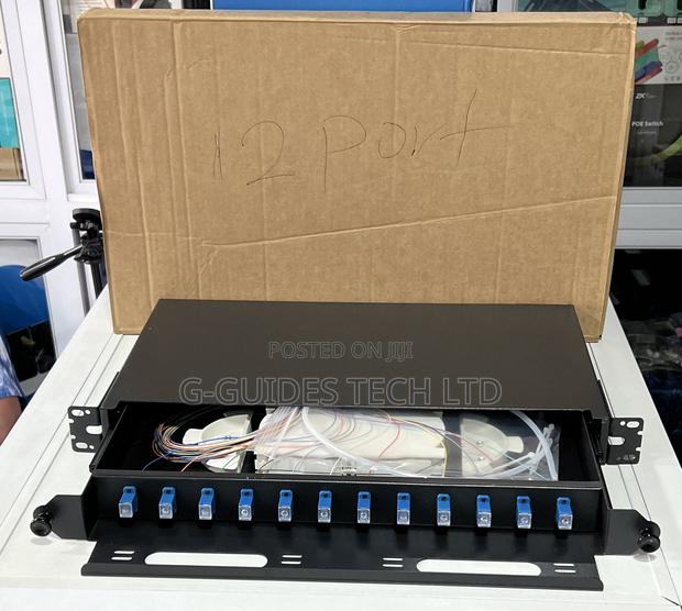 12-Port Fiber Odf With Sc Connector,12port Fiber Patch Panel · Photo 1
