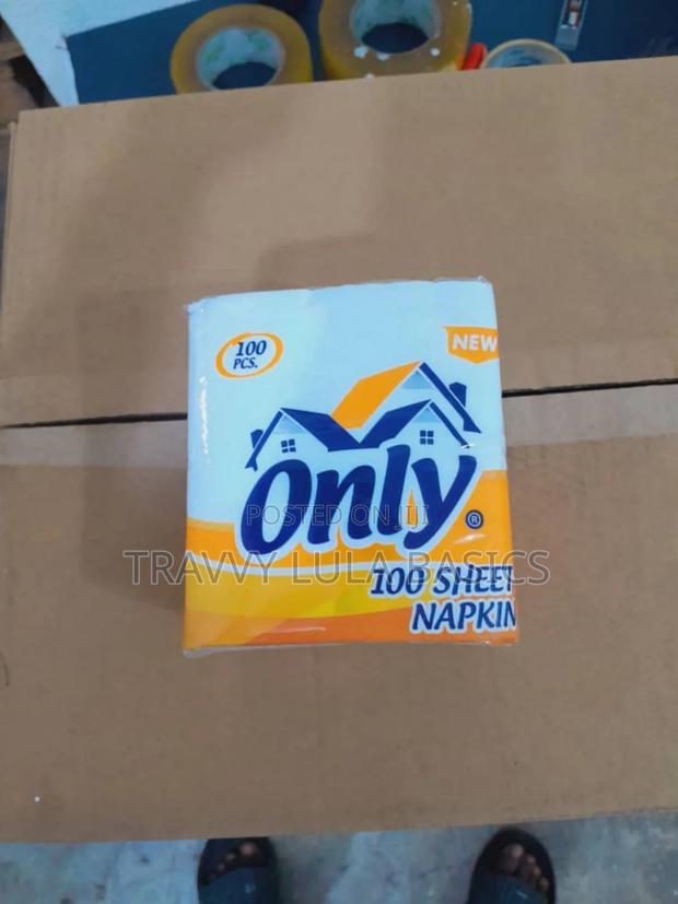 Only Table Tissue-32pcs Per Full Box · Photo 1