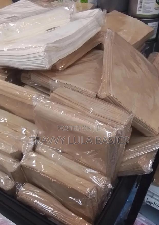 New Brown Grease Proof Pastry Paper Food Bags-40pcs · Photo 3