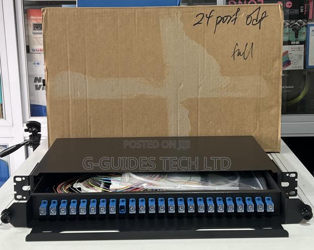 24-Port Fiber Odf With Sc Connector,24port Fiber Patch Panel · Photo 2