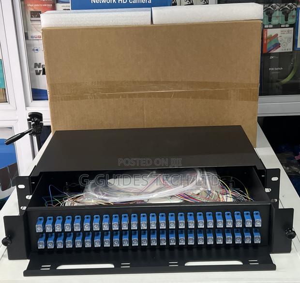 48-Port Fiber Odf With Sc Connector,48port Fiber Patch Panel · Photo 2