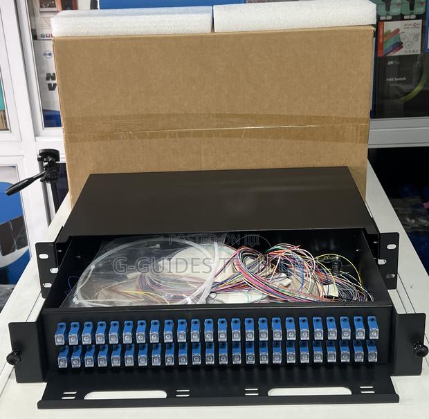 48-Port Fiber Odf With Sc Connector,48port Fiber Patch Panel · Photo 1