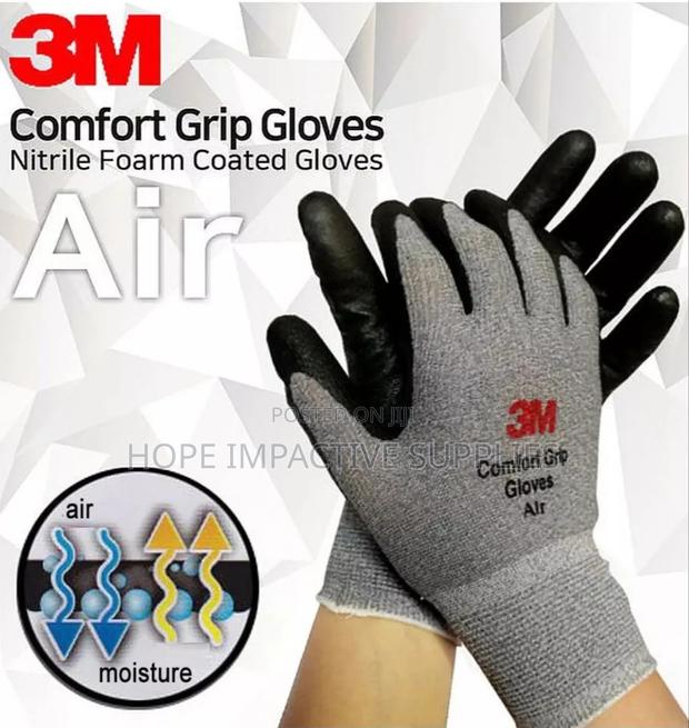3m Mechanical Gloves.(Comfort Grip & Oil Resistant & Anti-cut) · Photo 2