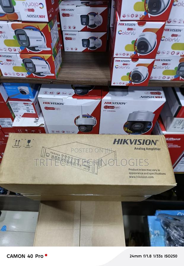 Hikvision Ds-Qae0a120g1-Vb6
120w 6-Zone Analog Amplifier · Photo 3