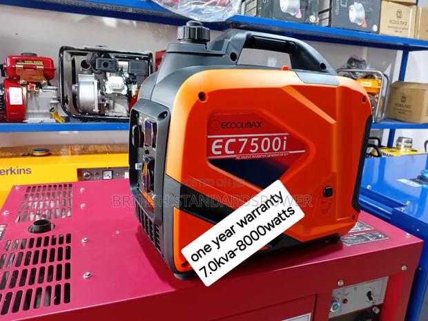 High Power Flow 7.0kva Petrol Generator Set · Photo 1