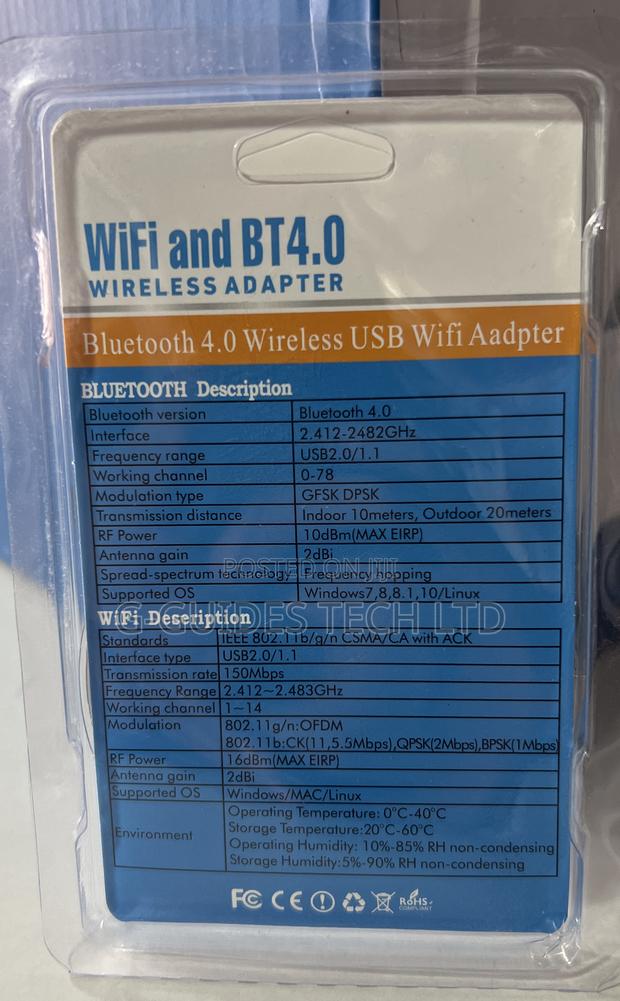 Smartap Usb Wifi and Bluetooth Wireless Adapter · Photo 4