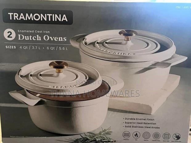 Tramontina Enameled Cast Iron Dutch Oven, 2-Pack · Photo 2