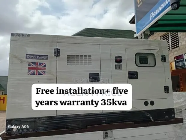 Diesel Generator 35kva Perkins Easy Start With Smart Panel · Photo 1
