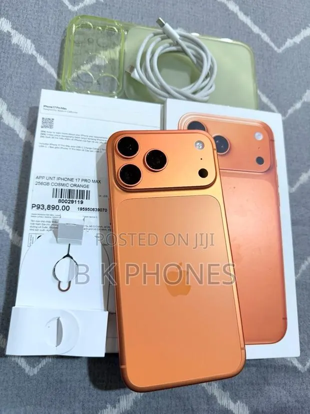 Apple iPhone 17 Pro Max 256 GB Orange · Photo 1
