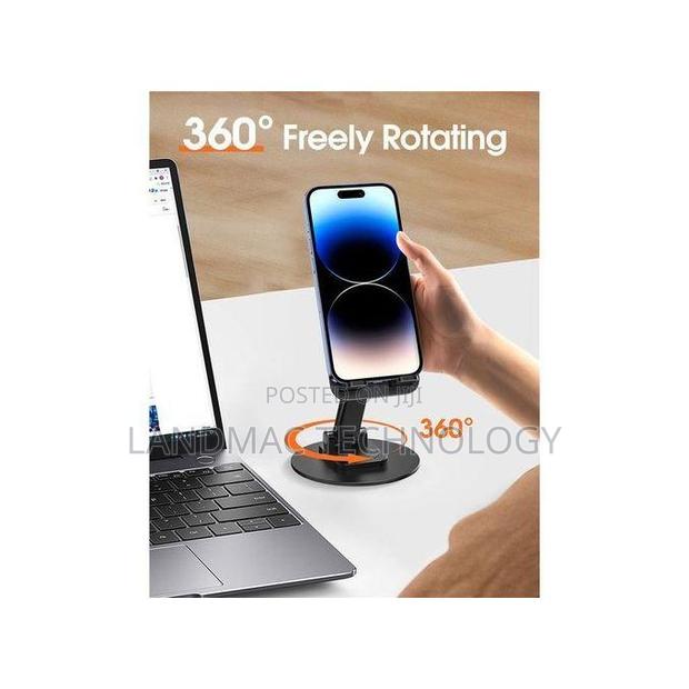 Phone Stand Adjustable Swivel Desktop Metal Tablet Stand · Photo 1