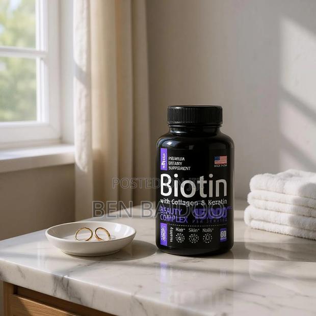 Biotin Hair Growth Supplement (For Hair Vitality) · Photo 1