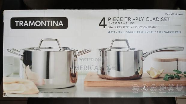 4 Pieces Tramontina Sauce Pan, 4qt and 2qt · Photo 1
