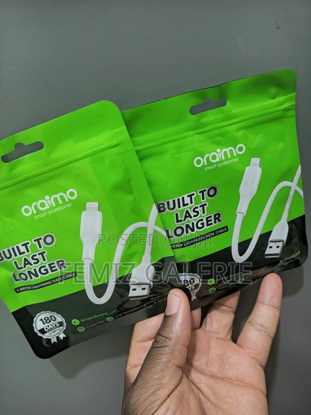 Oraimo Robustline 2a Usb-a-to-Lightning 1m Cable · Photo 1