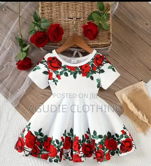 Girls Floral Dress · Photo 1