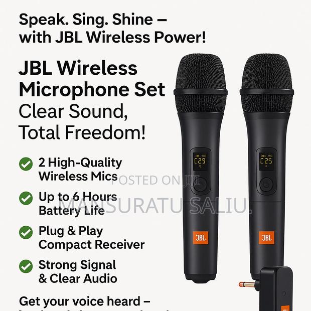 JBL Wireless Microphone · Photo 1