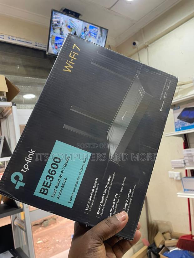 Archer Be220 Be3600 Dual-Band Wi-Fi 7 Router · Photo 2