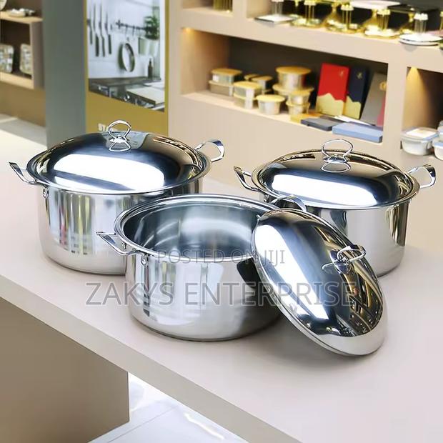 Stainless Steel Jumbo Sizes 3set · Photo 1