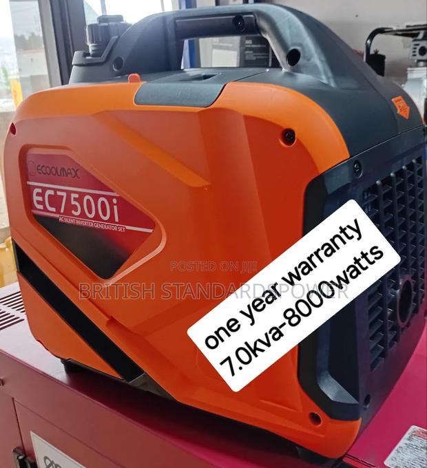 Pure Copper Alternator 7.0kva Petrol Silent Generator · Photo 1