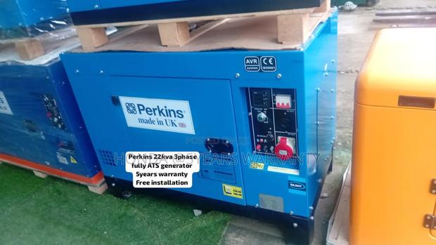 Silent and Automatic Perkins 3phase 22kva Generator Diesel · Photo 1