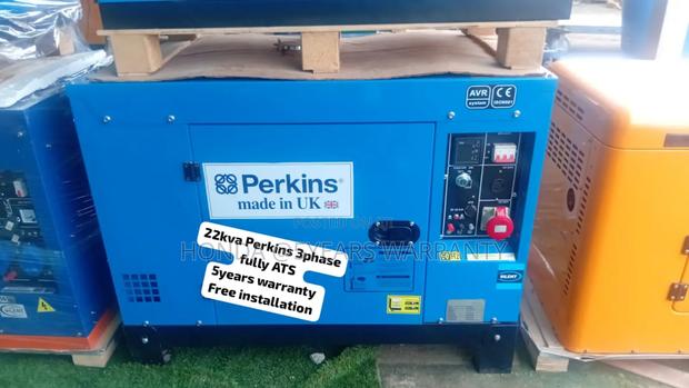 Commercial Grade Power Perkins 3phase 22kva Generator 3phase · Photo 1