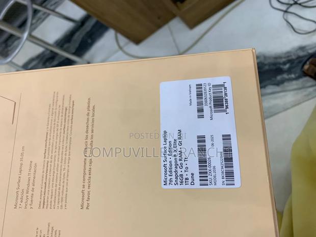 New Microsoft Surface Laptop 16GB Qualcomm Snapdragon X Elite SSD 1T · Photo 3