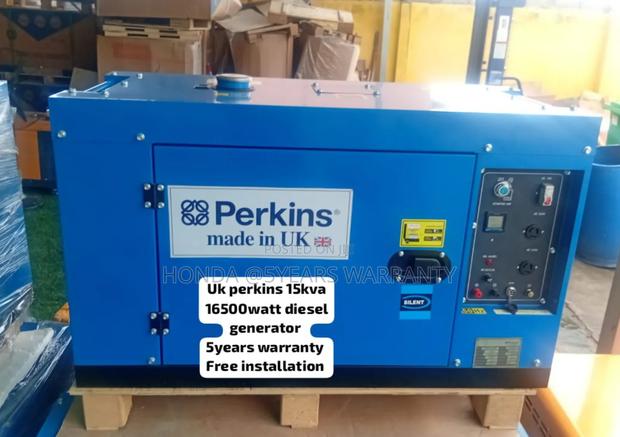 Weather Resistant Perkins 15kva Generator 16500watt Diesel · Photo 1